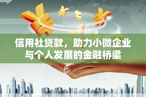 学甲信用社贷款，助力小微企业与个人发展的金融桥梁