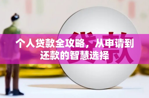 学甲个人贷款全攻略，从申请到还款的智慧选择