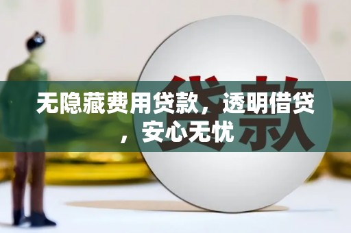 学甲无隐藏费用贷款，透明借贷，安心无忧