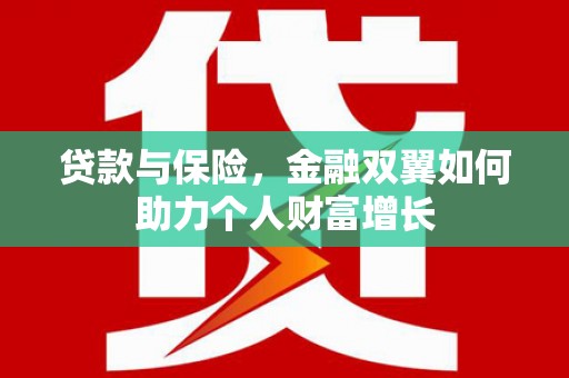 学甲贷款与保险，金融双翼如何助力个人财富增长