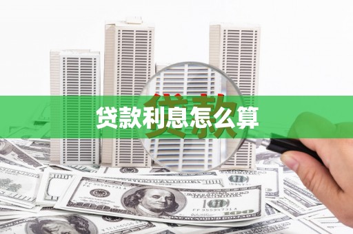学甲贷款利息怎么算