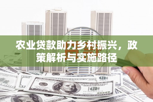 学甲农业贷款助力乡村振兴，政策解析与实施路径
