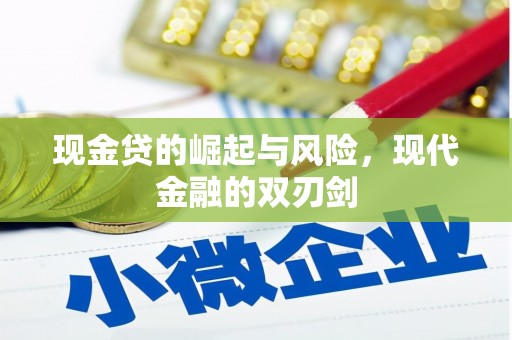 学甲现金贷的崛起与风险，现代金融的双刃剑