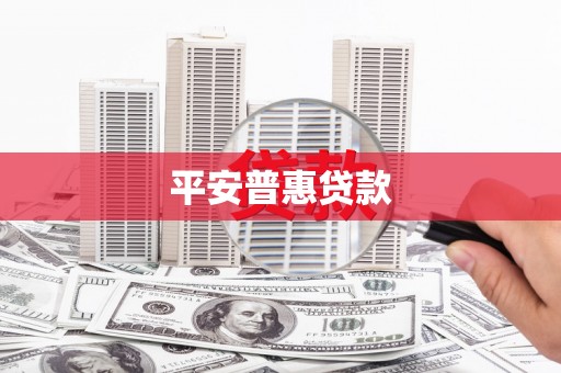 学甲平安普惠贷款