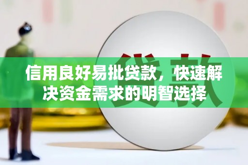 学甲信用良好易批贷款，快速解决资金需求的明智选择
