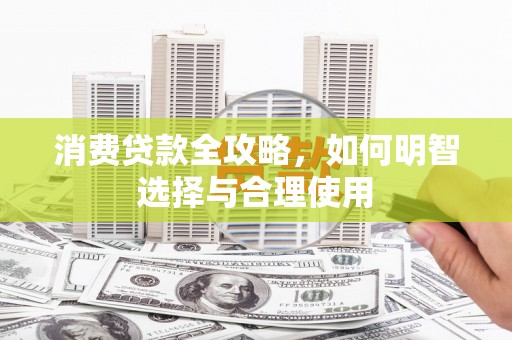 学甲消费贷款全攻略，如何明智选择与合理使用