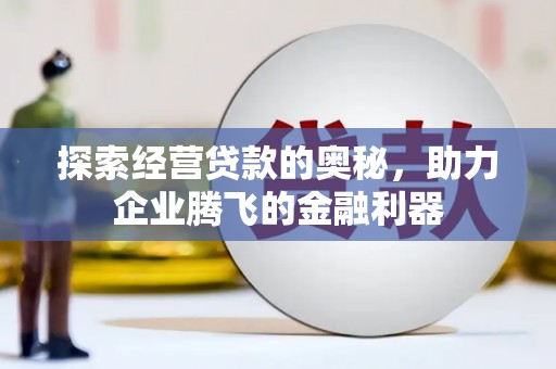 学甲探索经营贷款的奥秘，助力企业腾飞的金融利器
