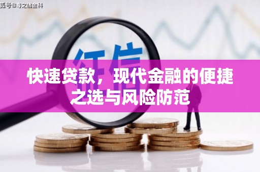 学甲快速贷款，现代金融的便捷之选与风险防范