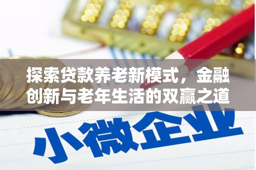 学甲探索贷款养老新模式，金融创新与老年生活的双赢之道