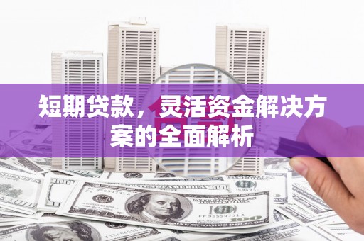 学甲短期贷款，灵活资金解决方案的全面解析
