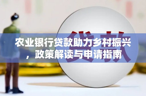 学甲农业银行贷款助力乡村振兴，政策解读与申请指南