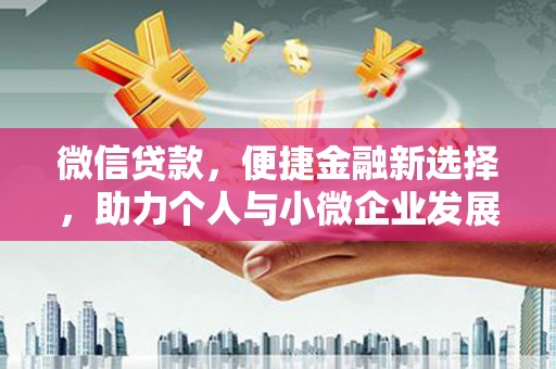 学甲微信贷款，便捷金融新选择，助力个人与小微企业发展