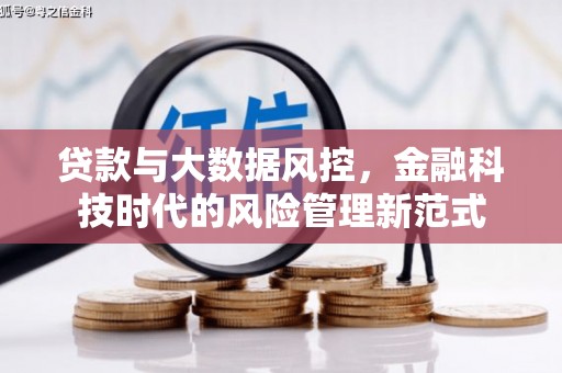 学甲贷款与大数据风控，金融科技时代的风险管理新范式