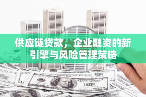 学甲供应链贷款，企业融资的新引擎与风险管理策略