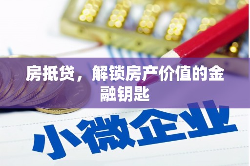 学甲房抵贷，解锁房产价值的金融钥匙