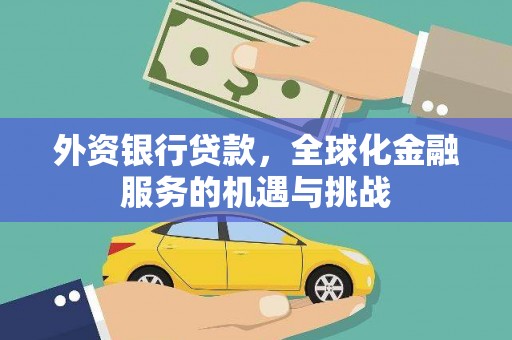 学甲外资银行贷款，全球化金融服务的机遇与挑战
