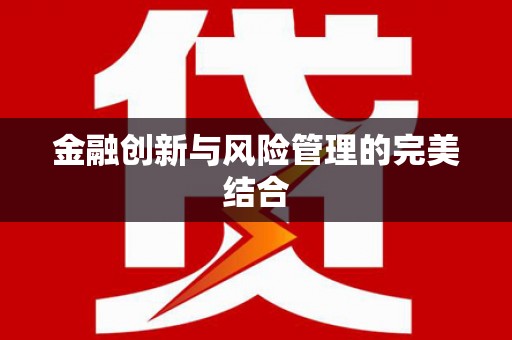 学甲金融创新与风险管理的完美结合