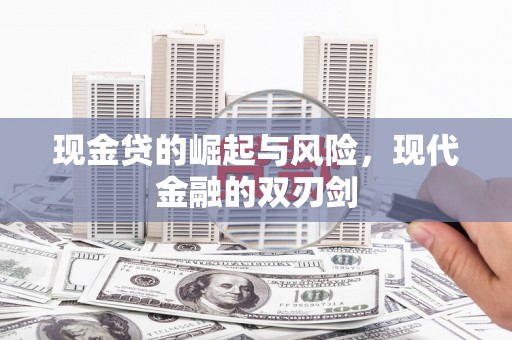 学甲现金贷的崛起与风险，现代金融的双刃剑