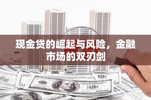 学甲现金贷的崛起与风险，金融市场的双刃剑
