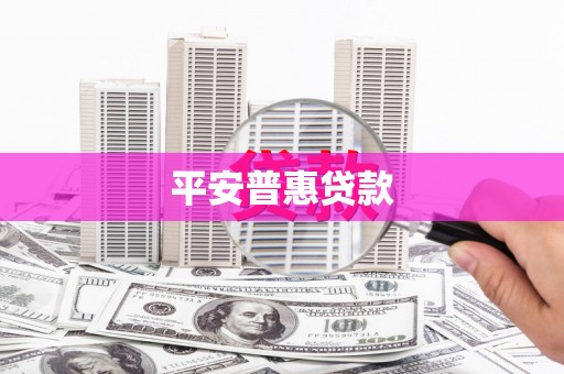 学甲平安普惠贷款