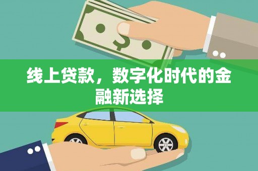 学甲线上贷款，数字化时代的金融新选择