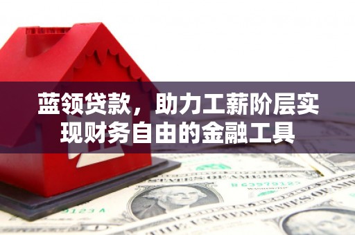 学甲蓝领贷款，助力工薪阶层实现财务自由的金融工具