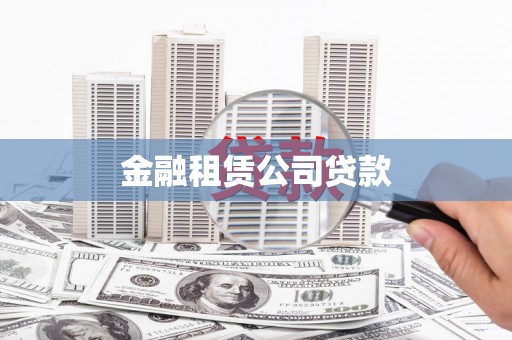 学甲金融租赁公司贷款