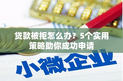 学甲贷款被拒怎么办？5个实用策略助你成功申请