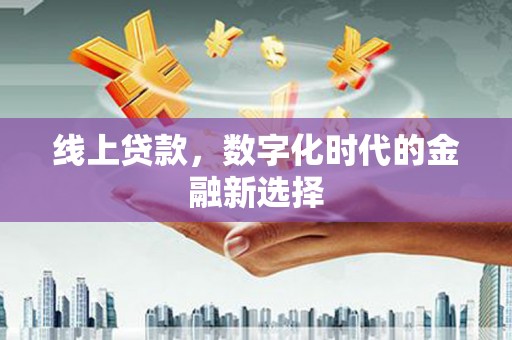 学甲线上贷款，数字化时代的金融新选择