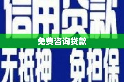 学甲免费咨询贷款