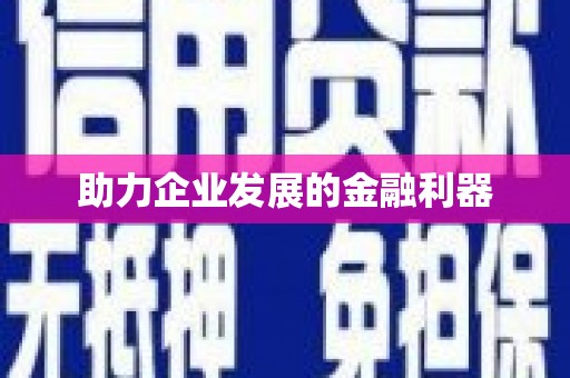 学甲助力企业发展的金融利器
