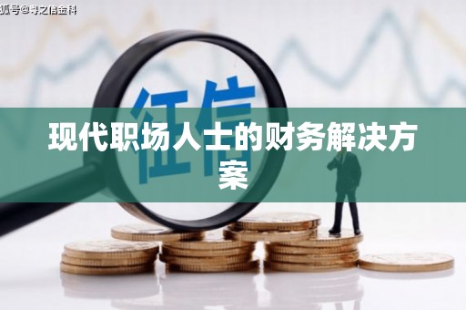 学甲现代职场人士的财务解决方案
