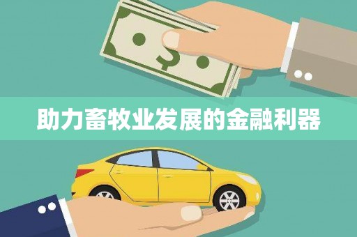 学甲助力畜牧业发展的金融利器