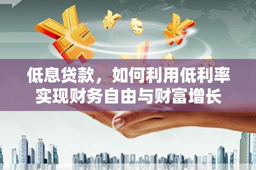 学甲低息贷款，如何利用低利率实现财务自由与财富增长