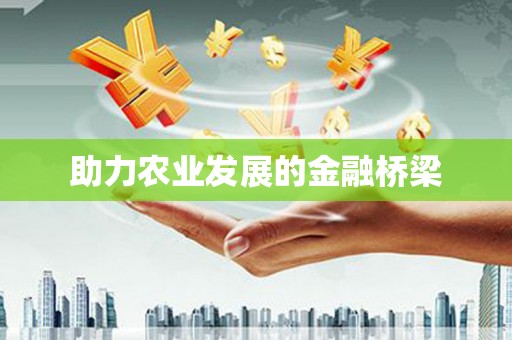 学甲助力农业发展的金融桥梁